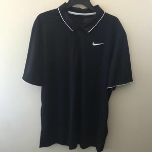 Nike Dri-Fit Golf Standard Fit Size XL‎ Black Shirt